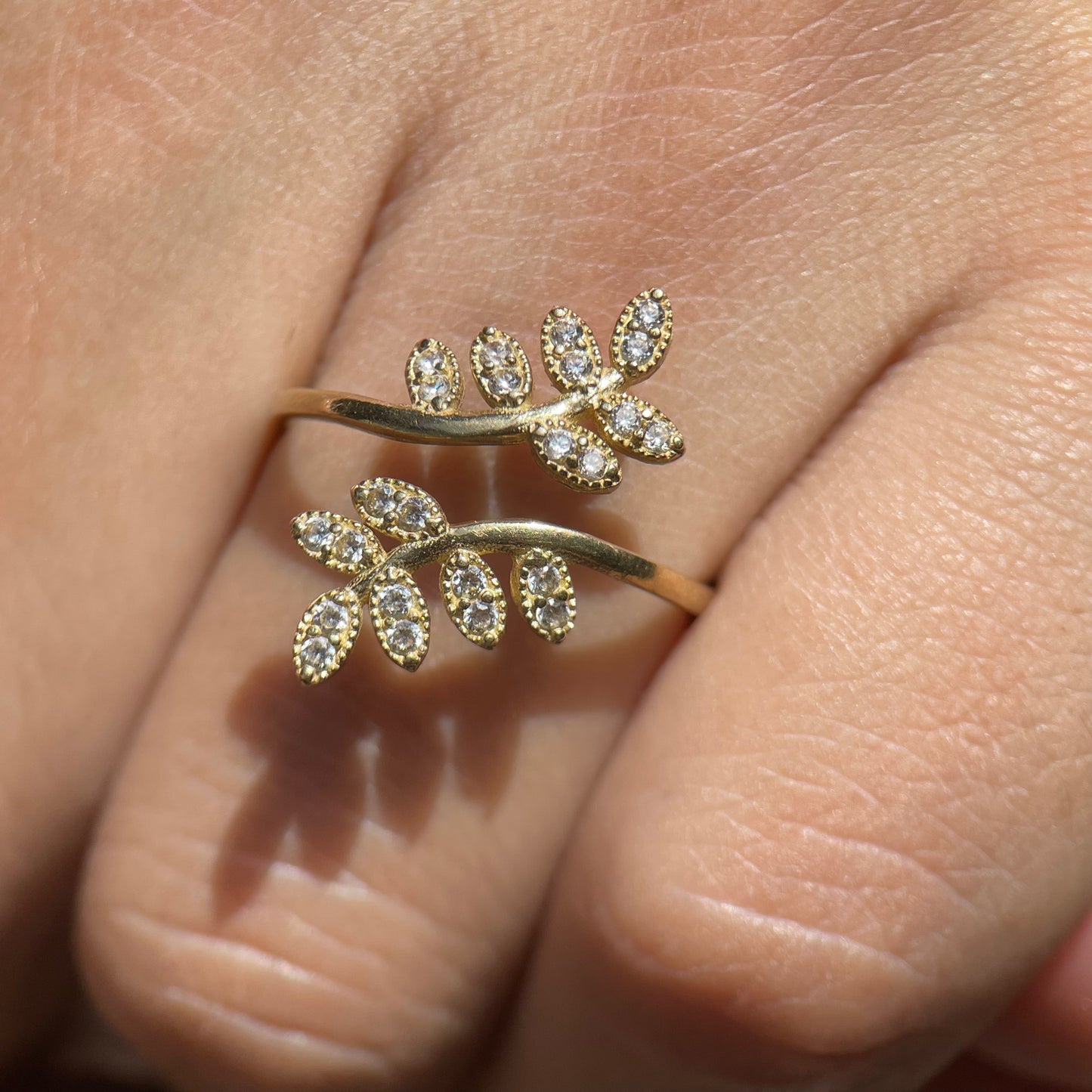 Anillo de compromiso en oro