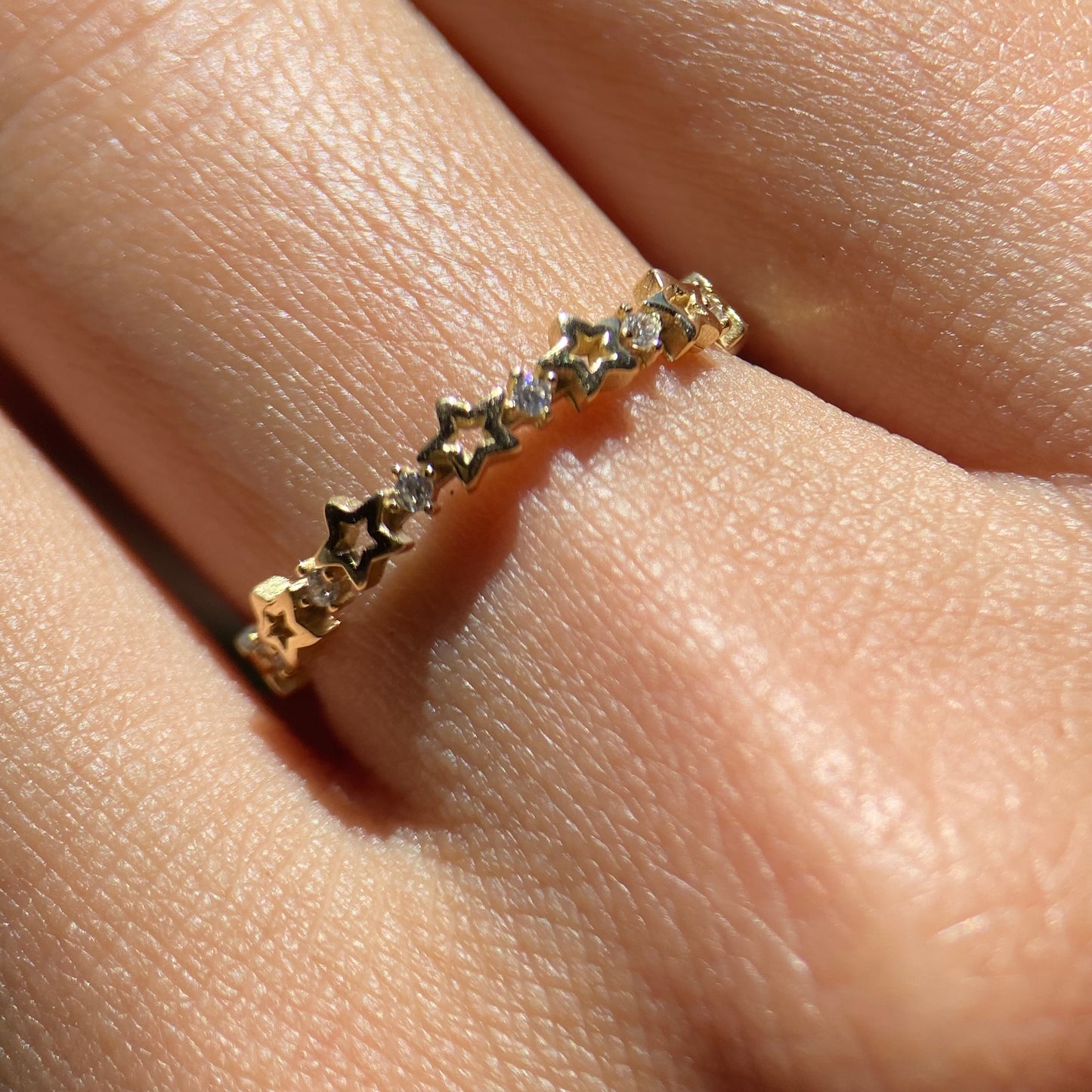 Anillo de compromiso en oro
