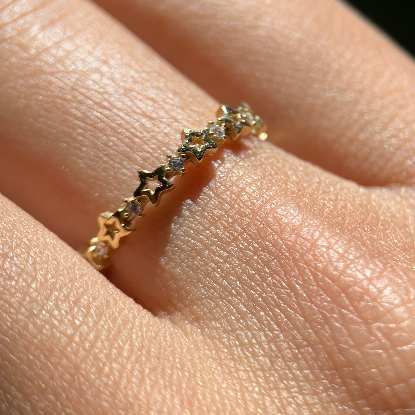 Anillo de compromiso en oro