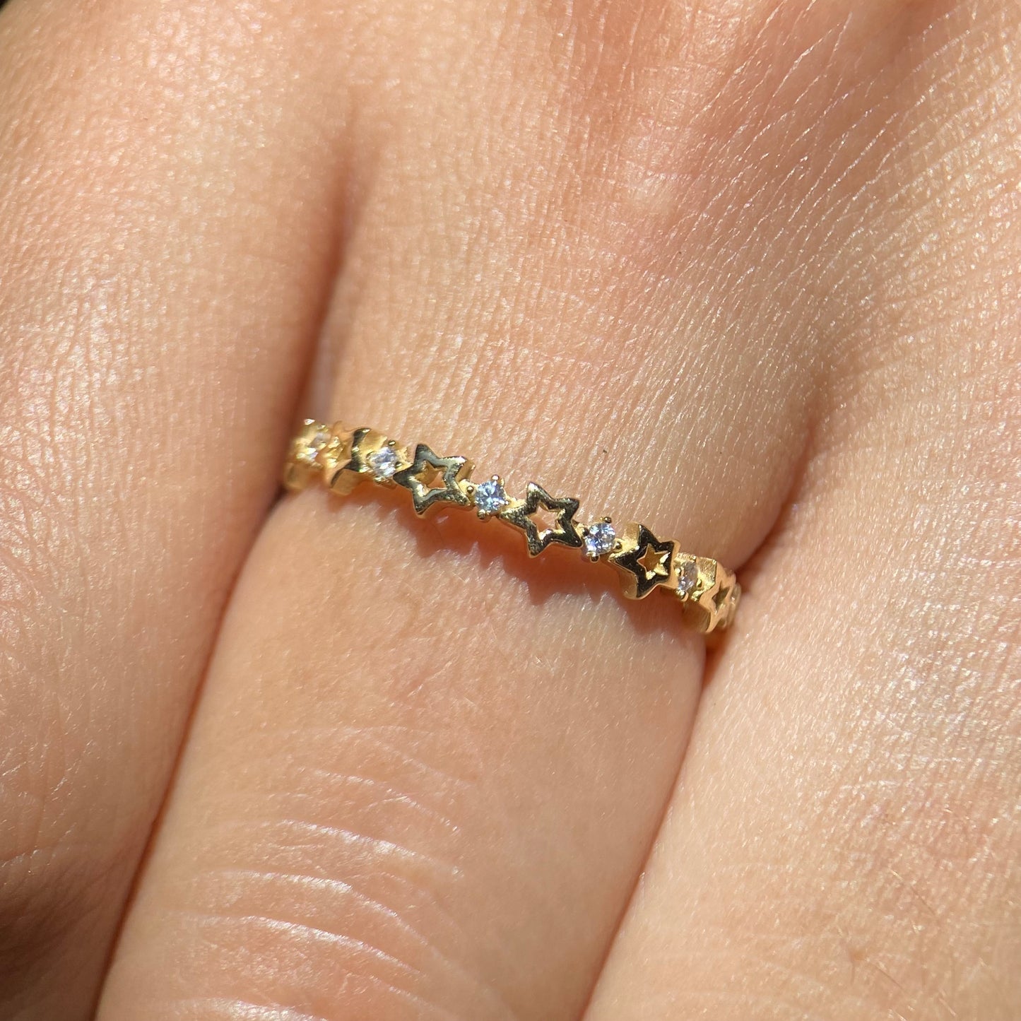 Anillo de compromiso en oro