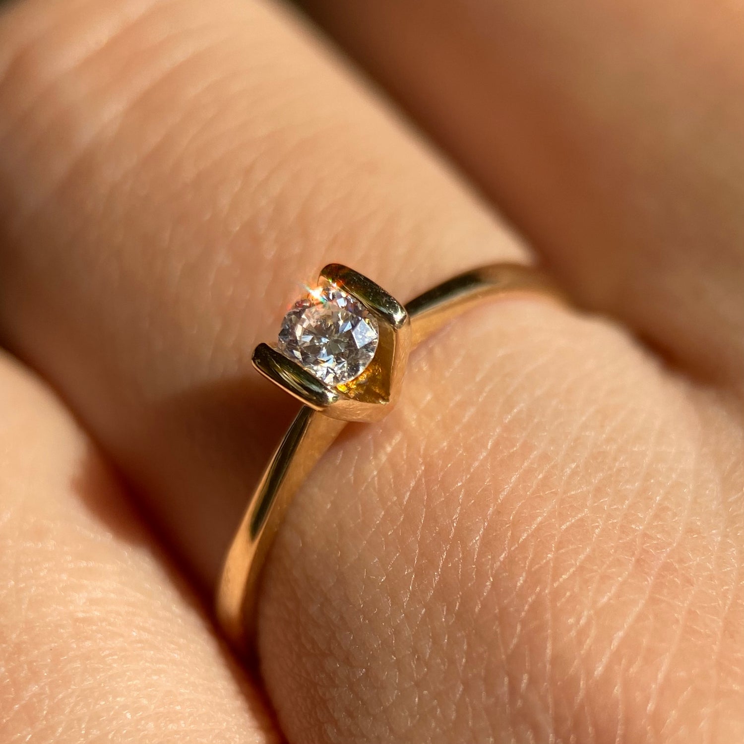 Anillo de oro 14k hotsell