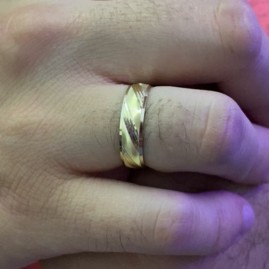Argolla Charles en Oro Amarillo de 10k