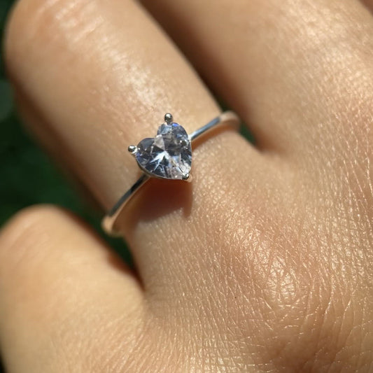 Anillo Zara en Plata con Circonia