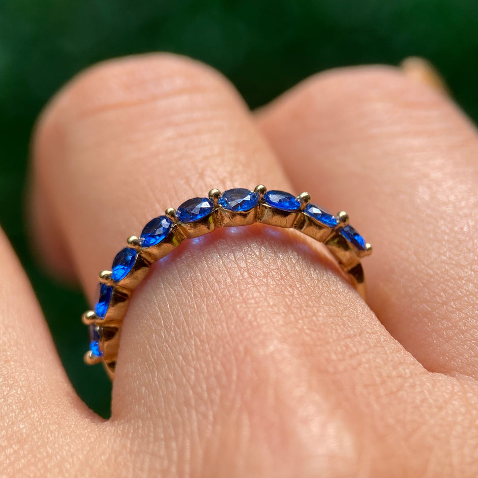 Anillo de compromiso en oro