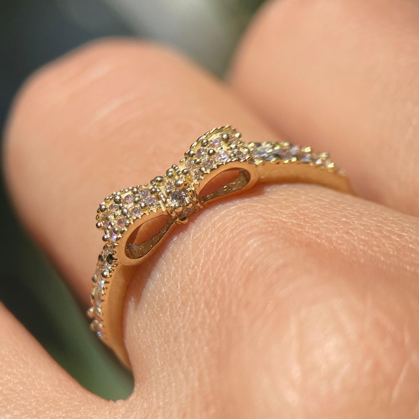 Anillo de compromiso en oro