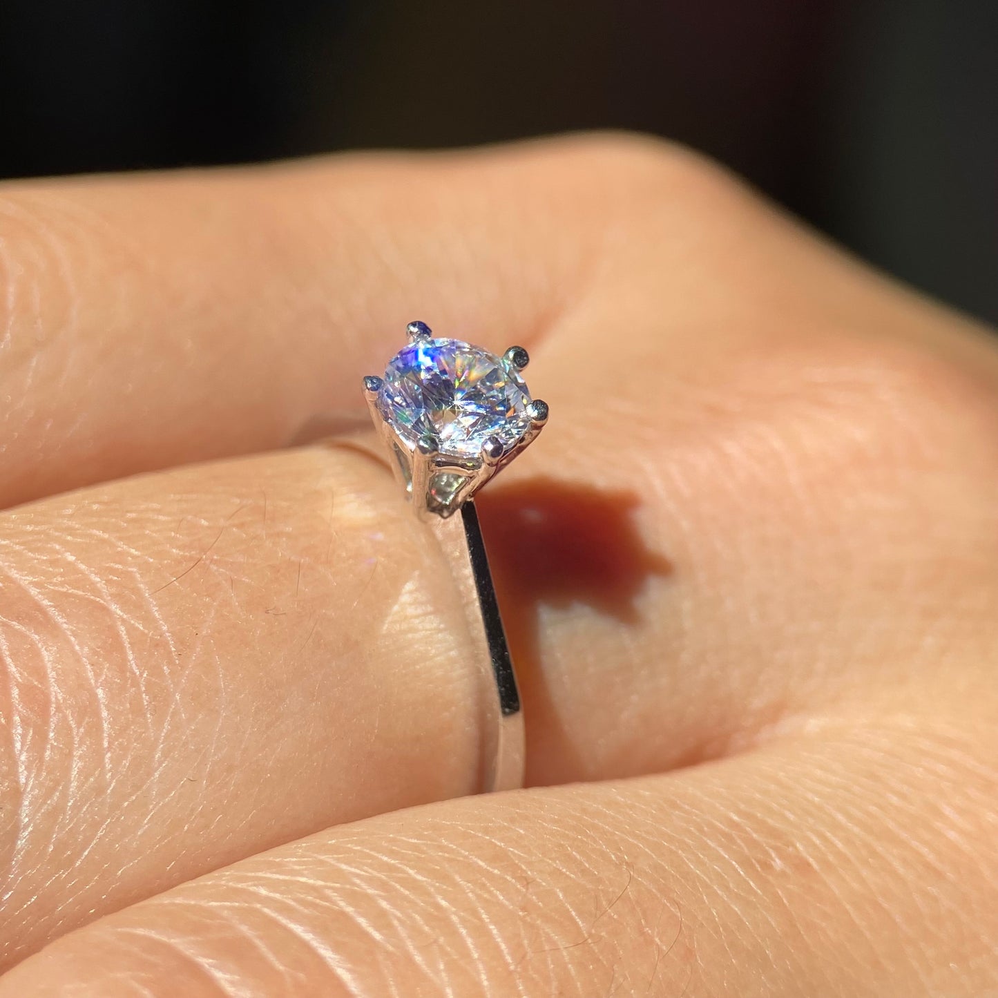 Anillo de compromiso en oro