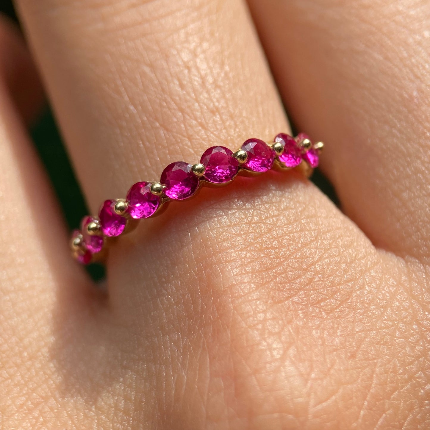 Anillo de compromiso en oro