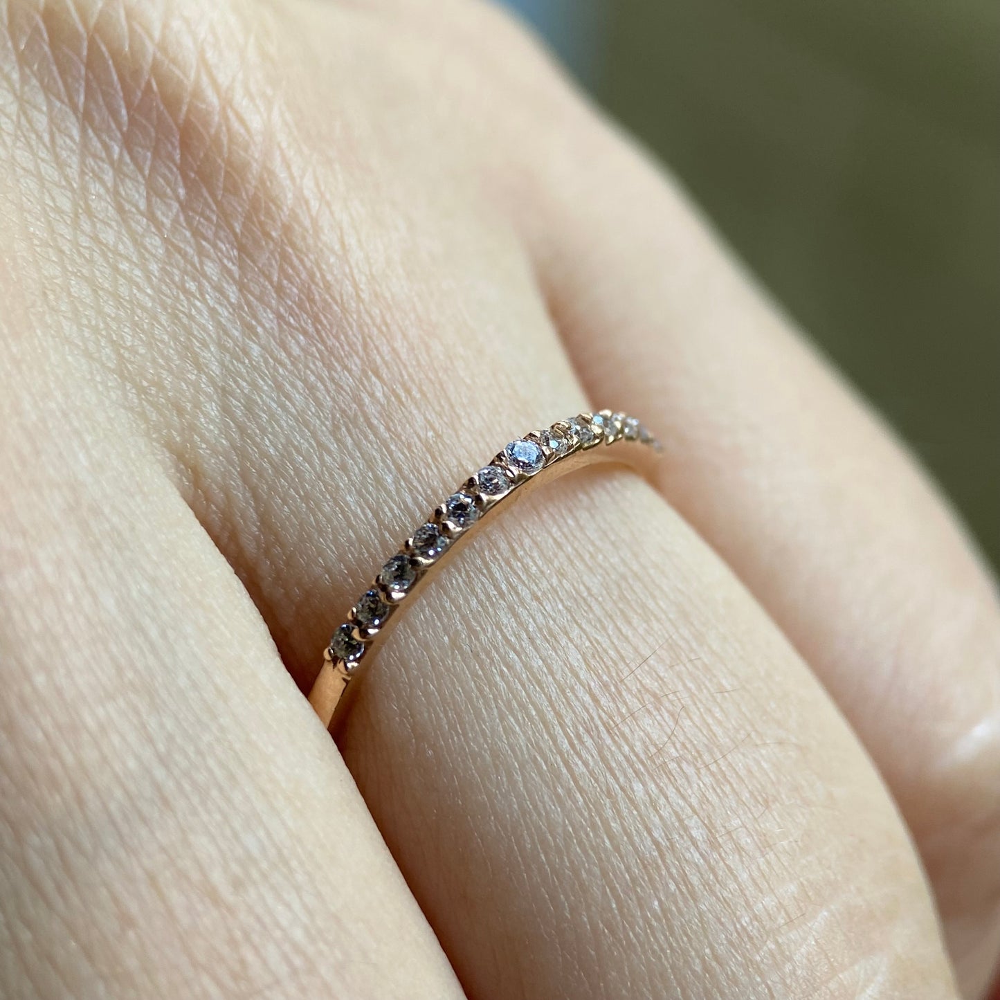 Anillo de compromiso en oro