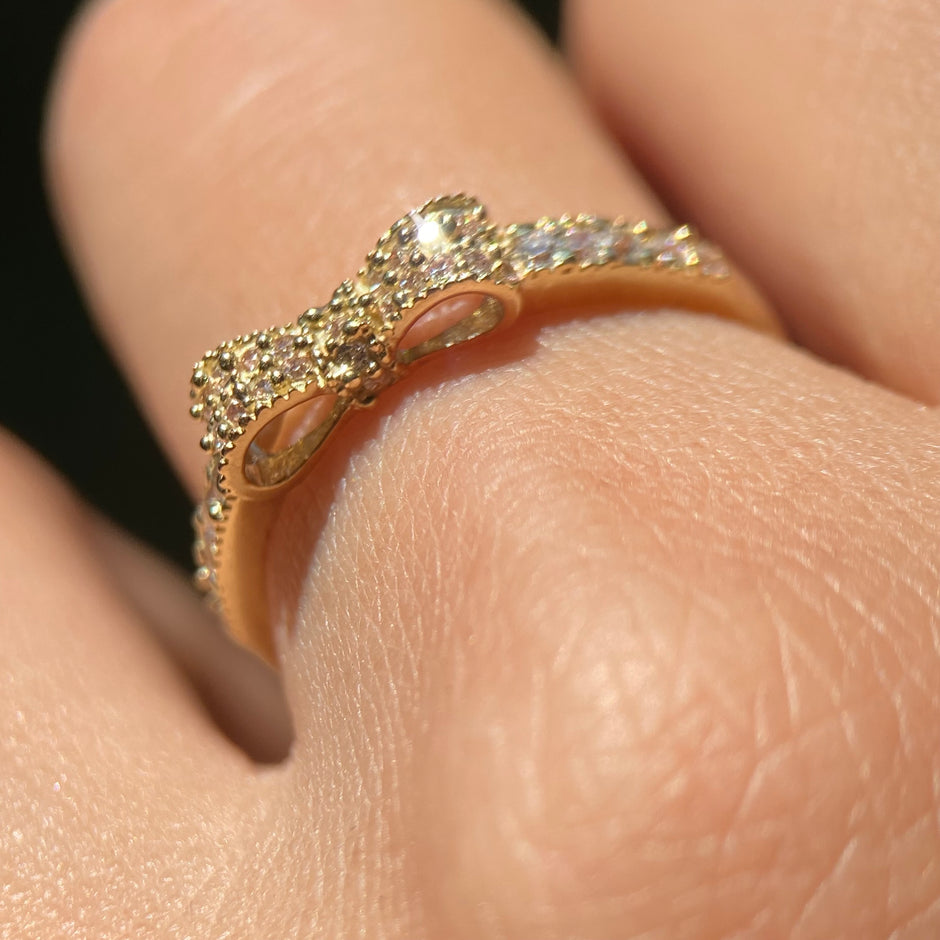 Anillo de compromiso en oro