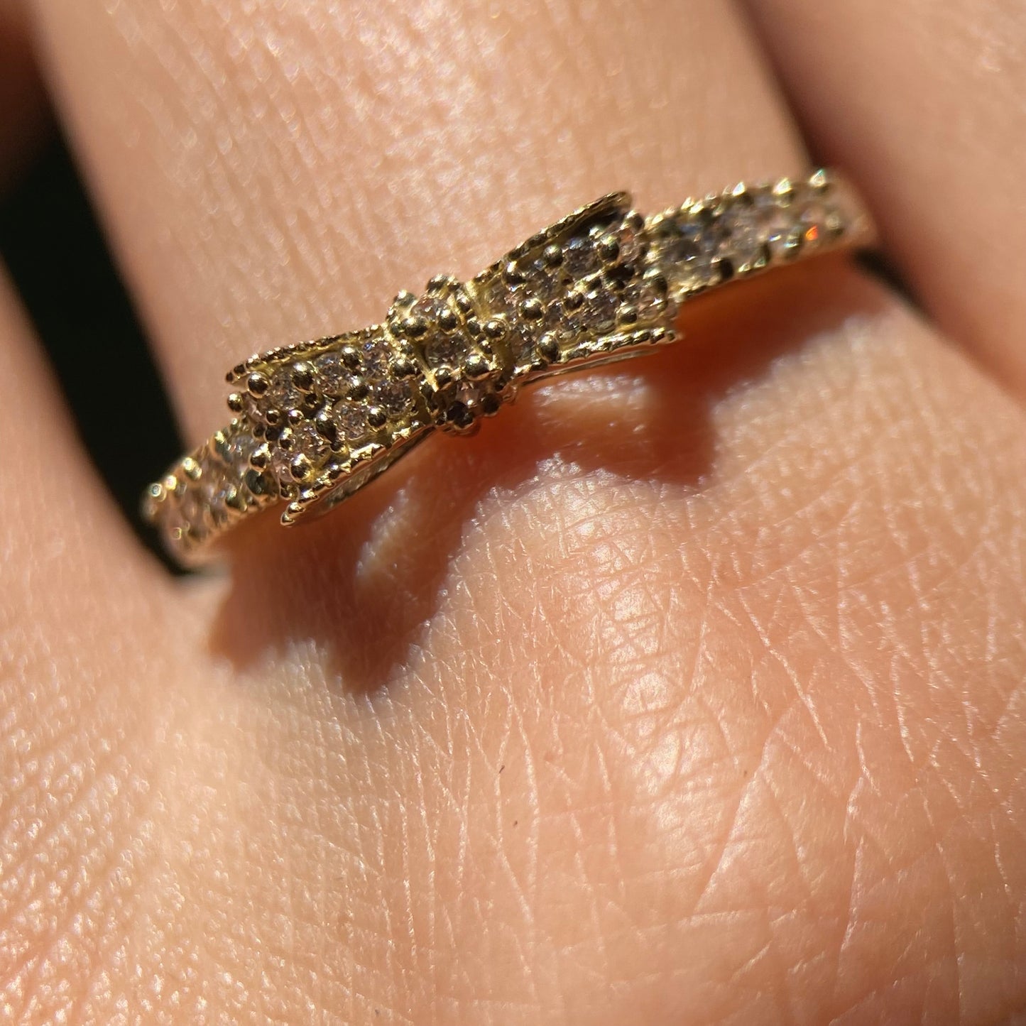 Anillo de compromiso en oro