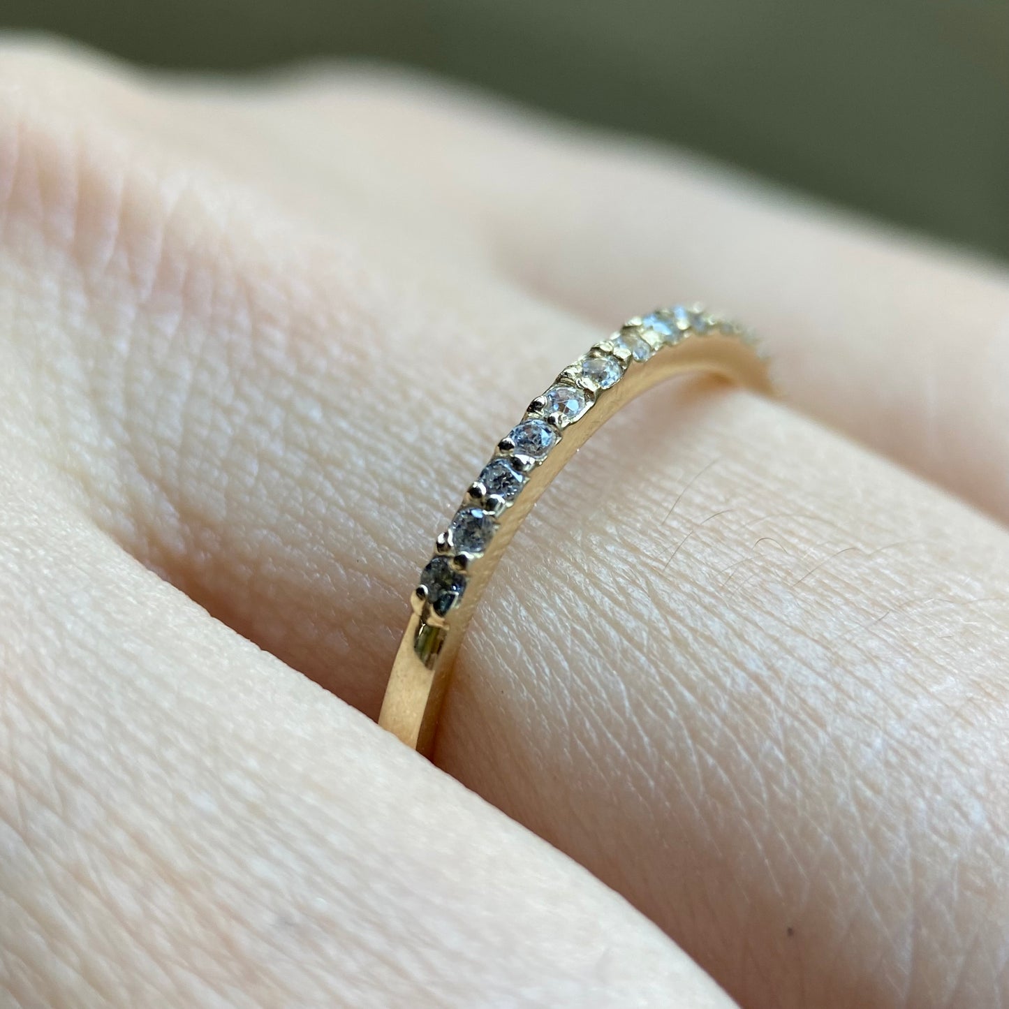 Anillo de compromiso en oro