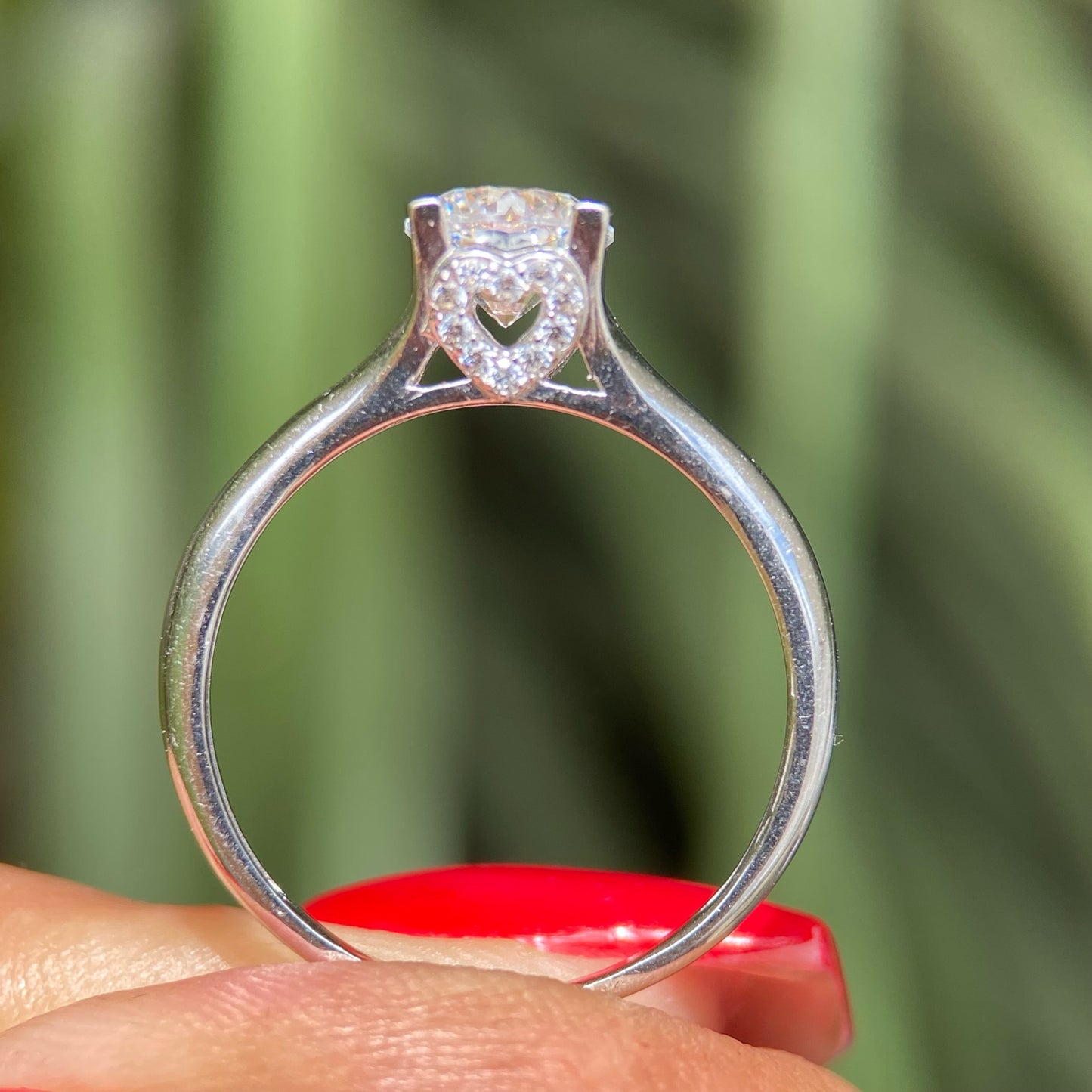 Anillo de compromiso en oro