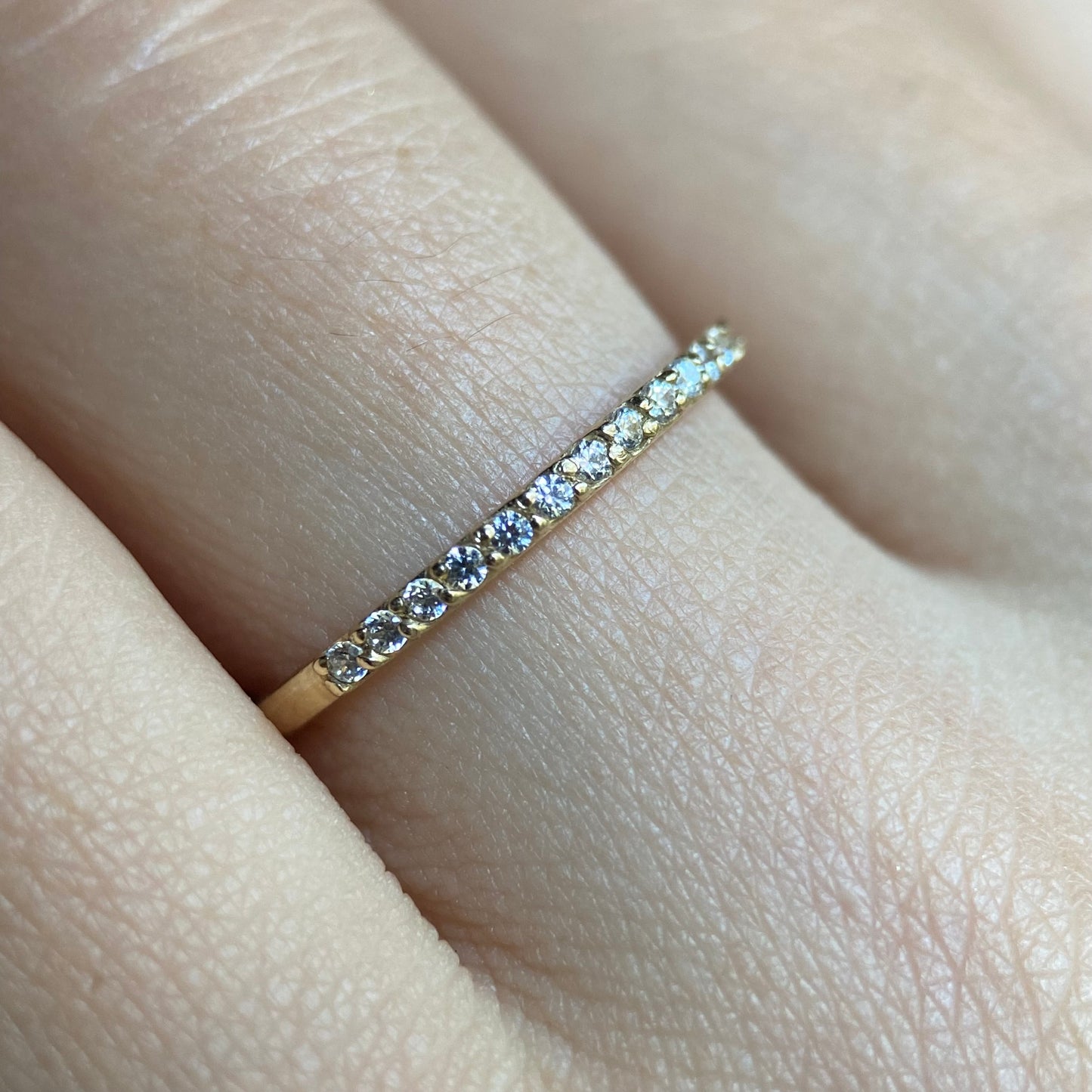 Anillo de compromiso en oro