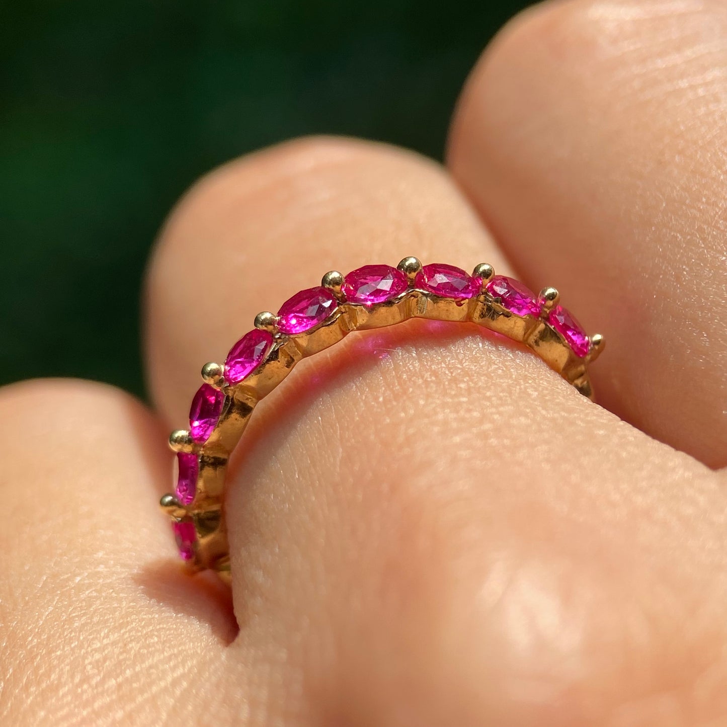Anillo de compromiso en oro