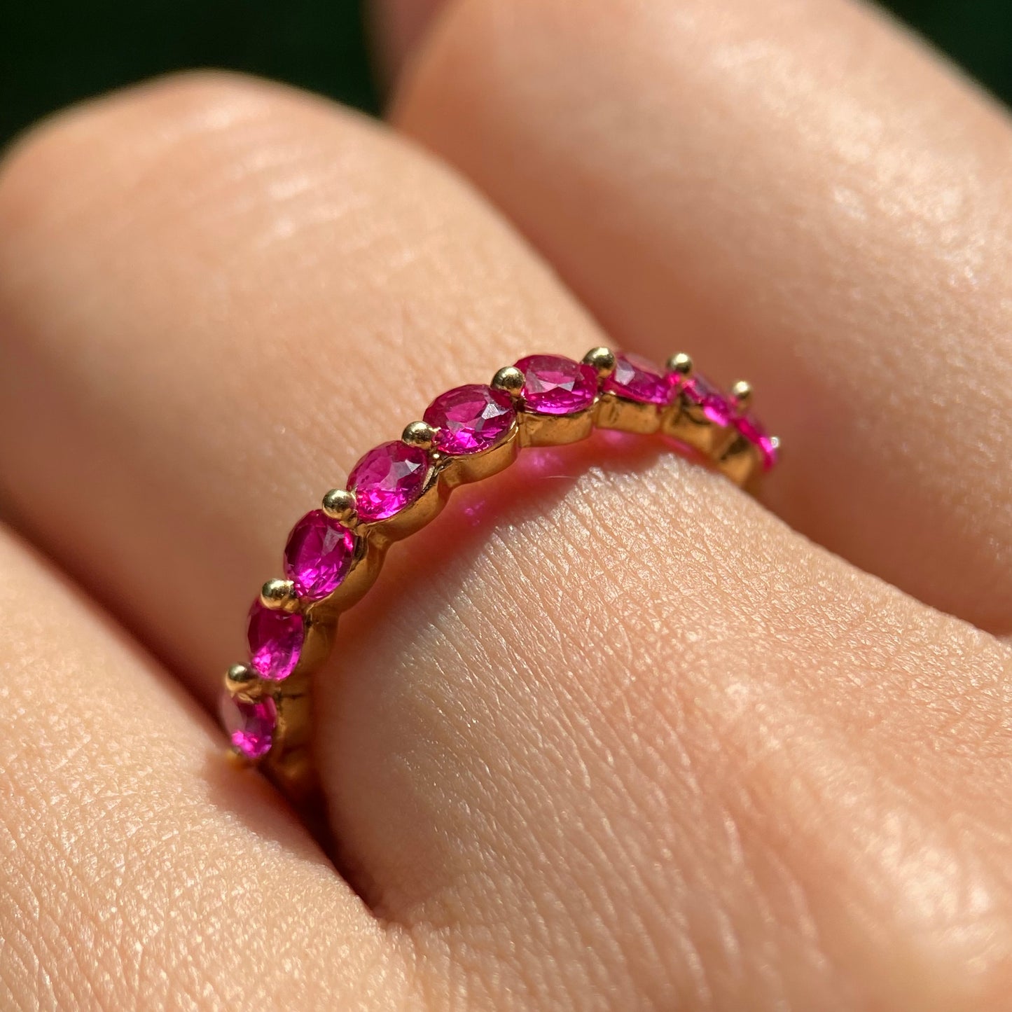 Anillo de compromiso en oro