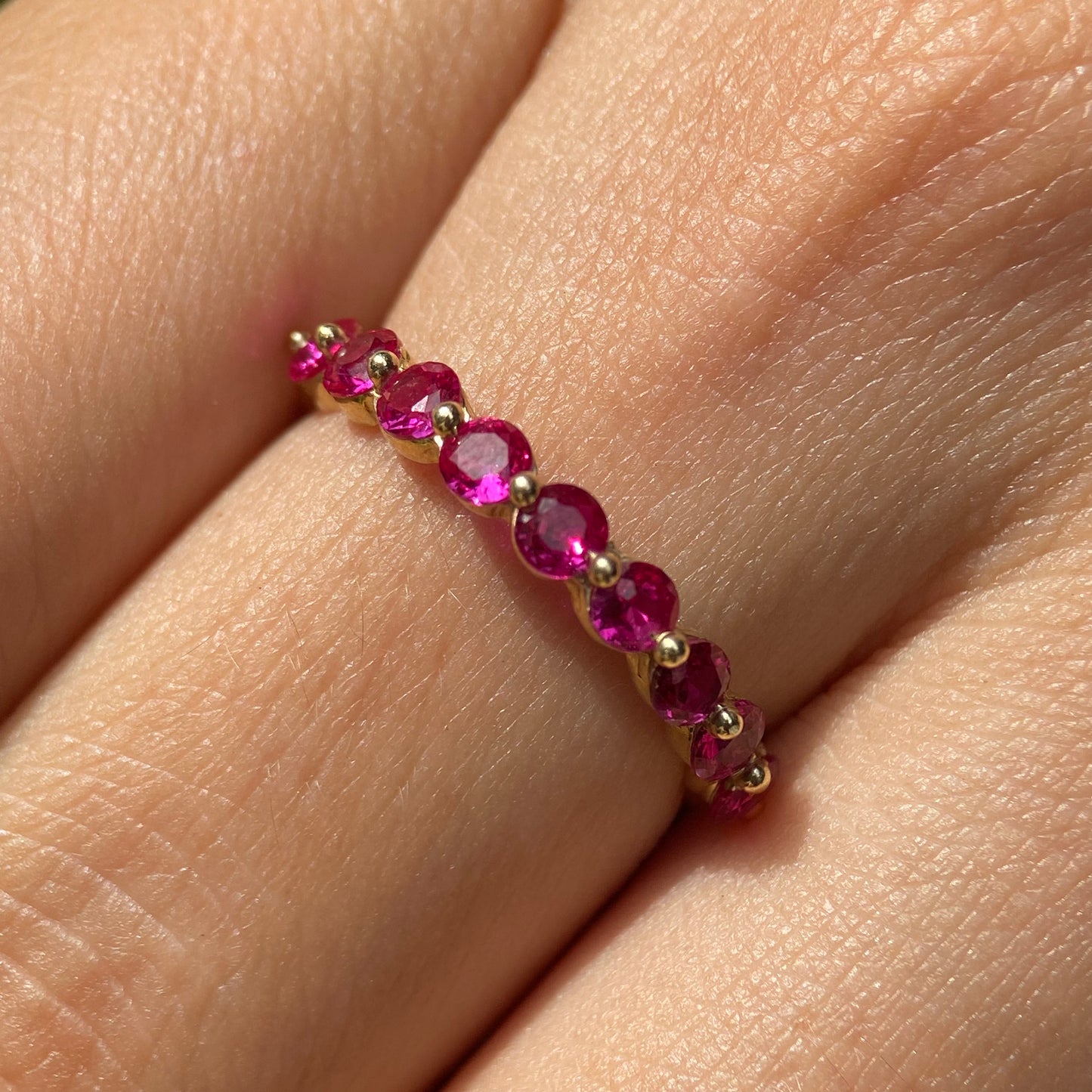 Anillo de compromiso en oro