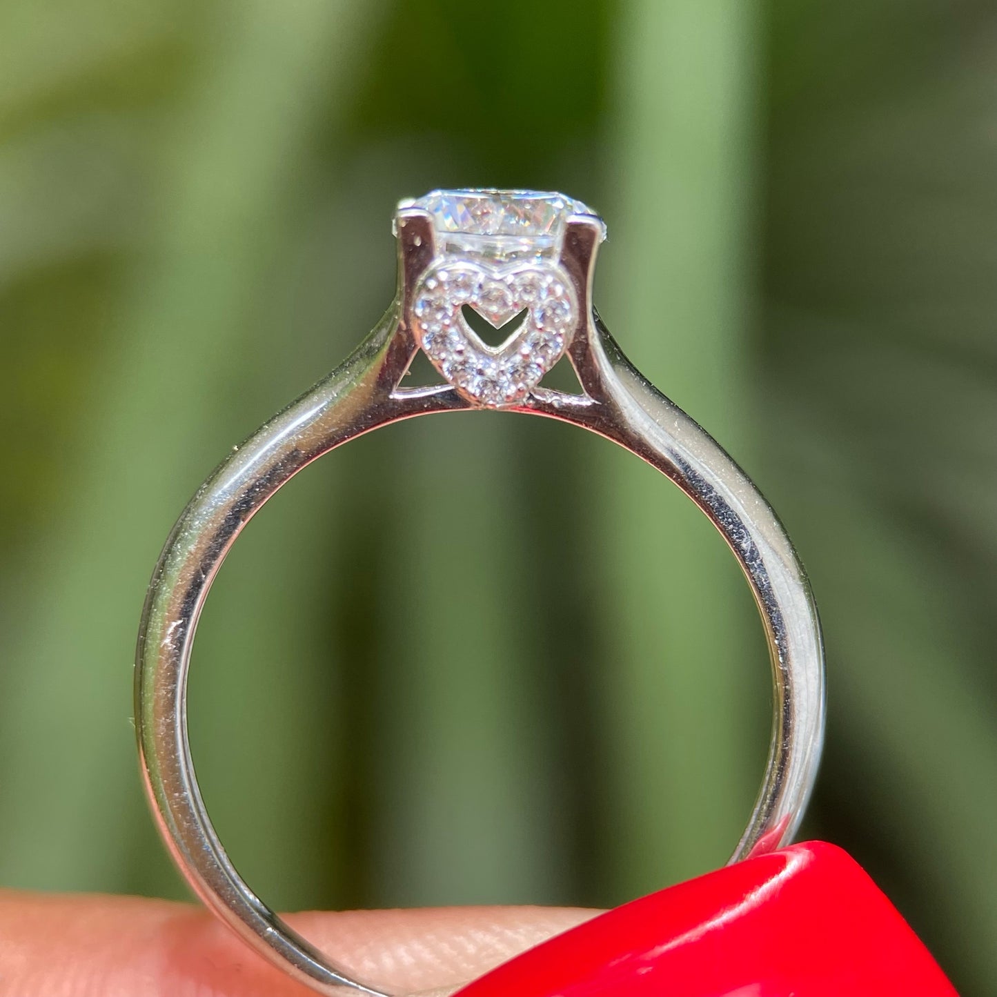 Anillo de compromiso en oro