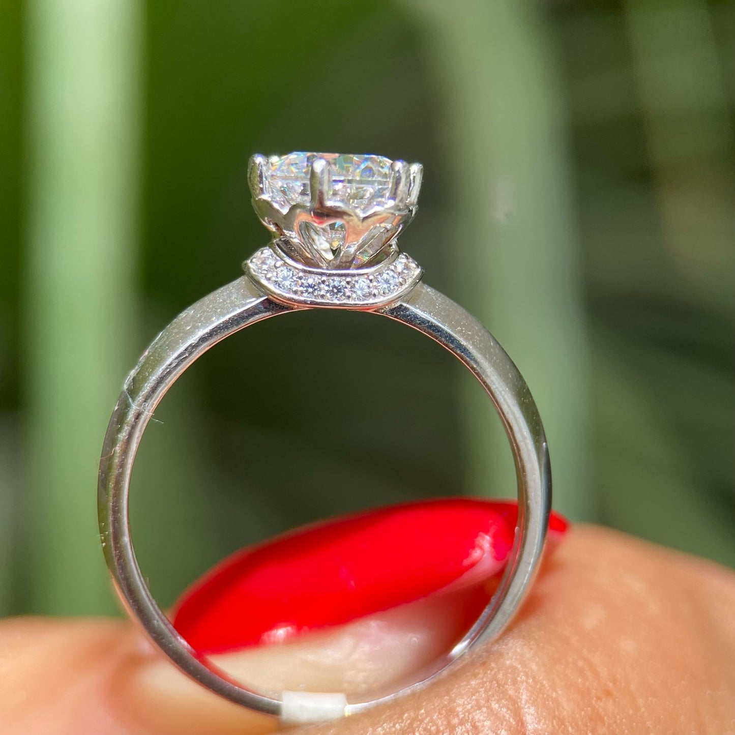 Anillo de compromiso en oro