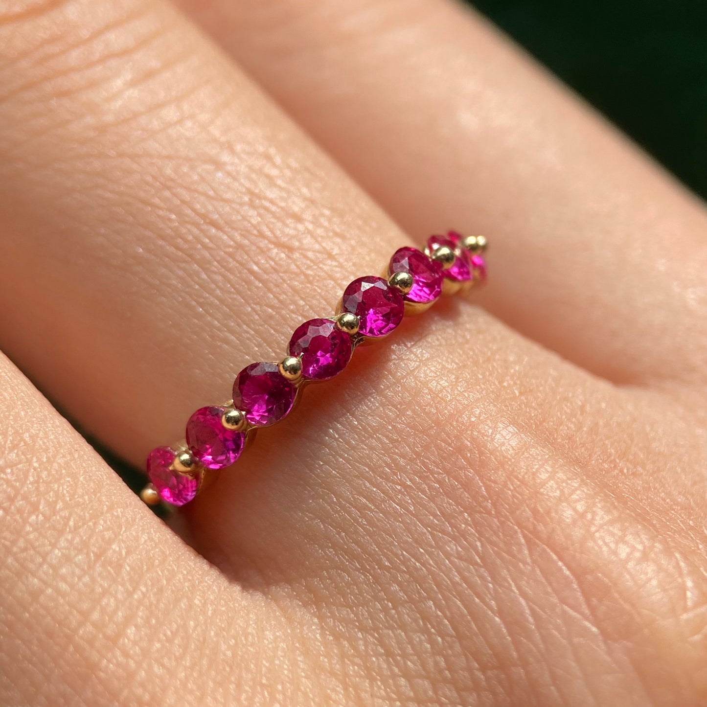 Anillo de compromiso en oro