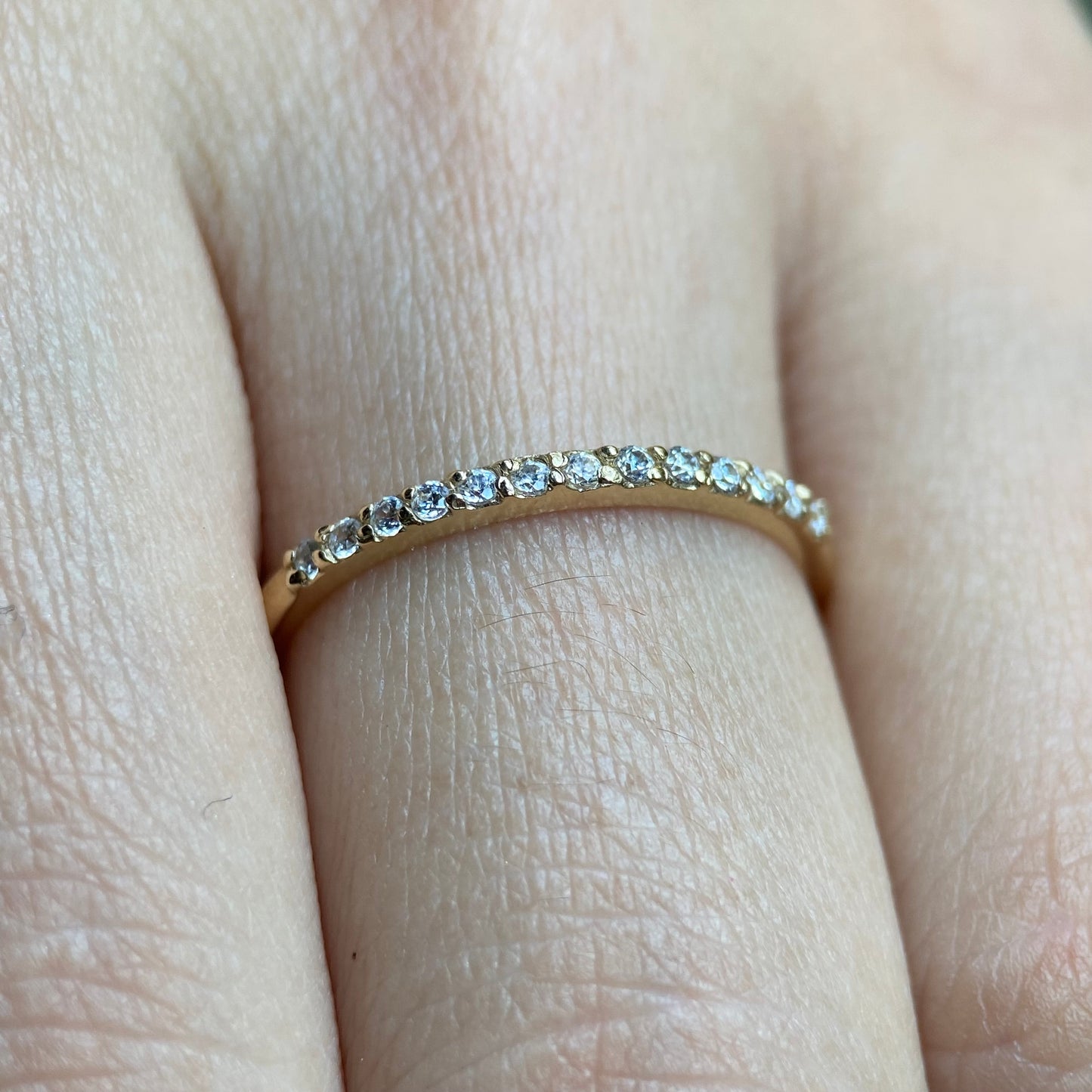 Anillo de compromiso en oro